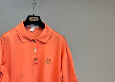 loewe anagram polo shirt