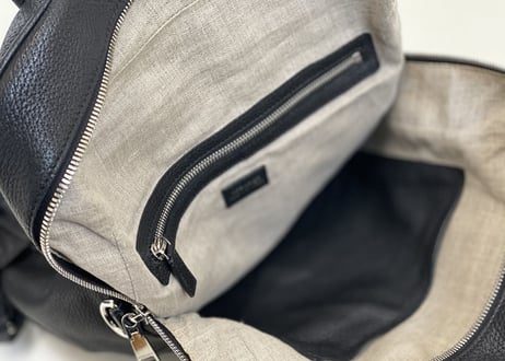 2017aw gianni versace leather back pack