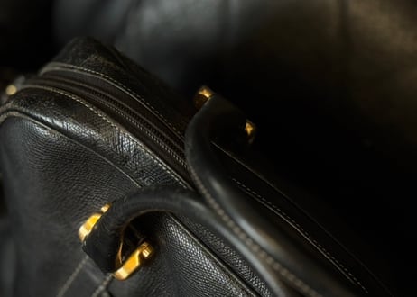 loewe leather anagram shoulder bag