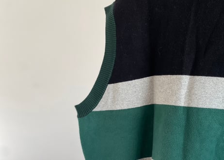 ttt msw over size knit vest