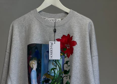 新品 jw anderson 2024aw "Jack and the Computer" sweat