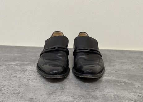 gucci leather loafer