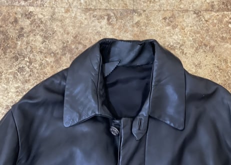 loewe leather coat