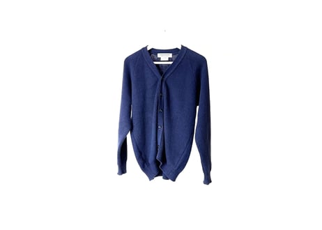 good design shop comme des garcons logo cardigan