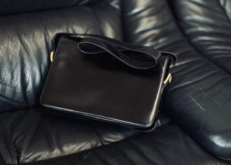 loewe anagram leather shoulder bag