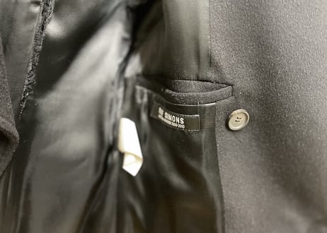2009aw raf simons "look29" coat collection piece