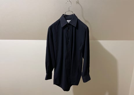 hermes serie button black shirt