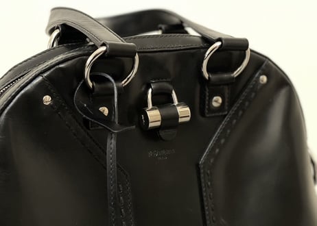 yves saint laurent rive gauche leather bag "muse"