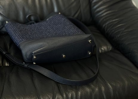 jilsander leather shoulder bag