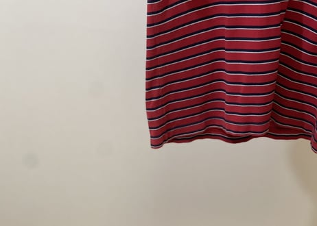 comme des garcons border polo shirt