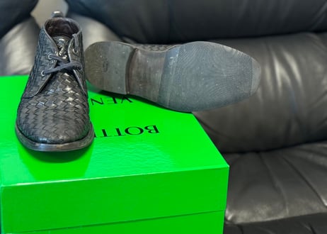 bottega veneta Intrecciato boots