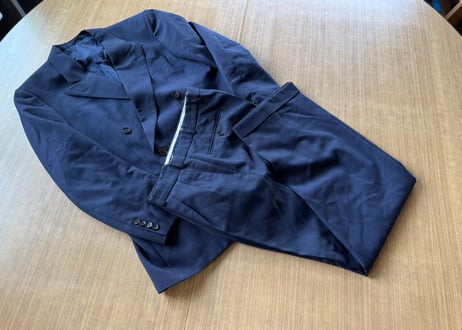 burberry double set up suit