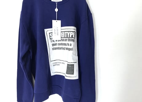 2018aw maison margiela stereo type sweat dead stock