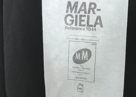 2019aw maison margiela over size sweat dead stock