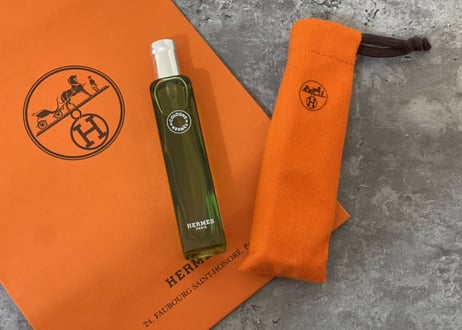 hermes fragrance "Eau d'Orange Verte" dead stock