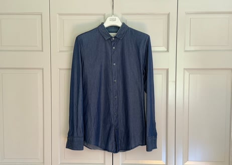 maison margiela chambray shirt