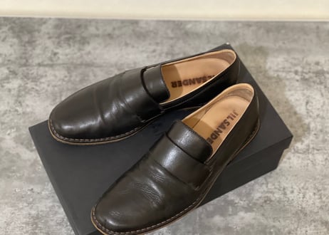 jilsander "初期" leather loafer