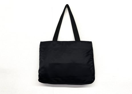 prada nylon tote bag black
