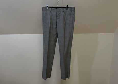 prada check setup suit