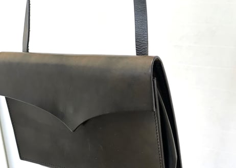 ys yohji yamamoto leather houlder bag