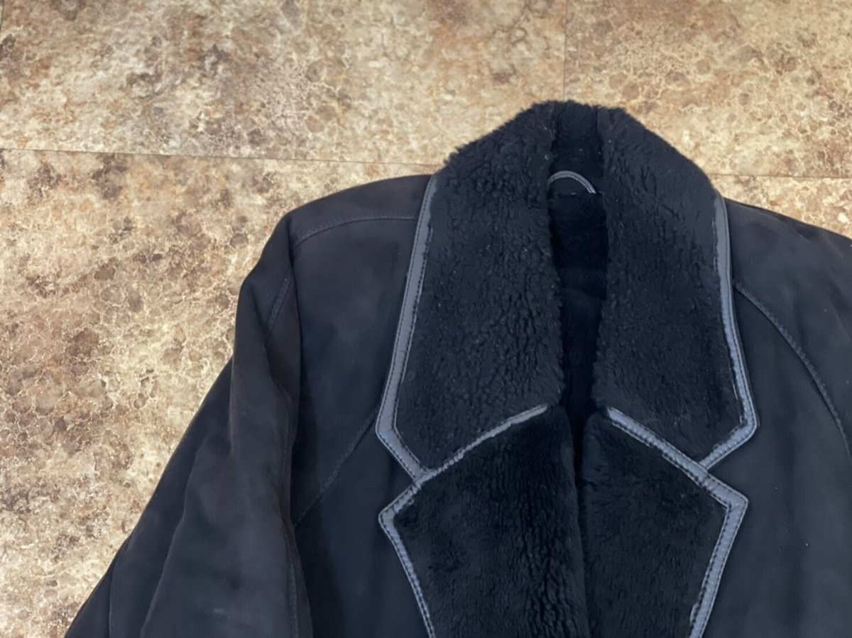 80s gianni versace istante leather coat | weeke...