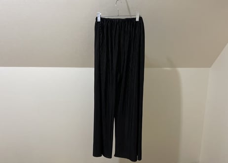 pleats wide pants dead stock