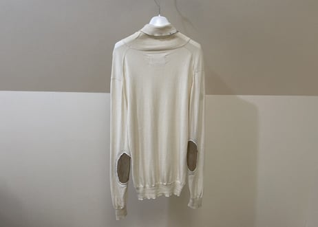 maison margiela 2019aw elbow patch knit