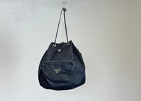 prada nylon draw strings nylon bag