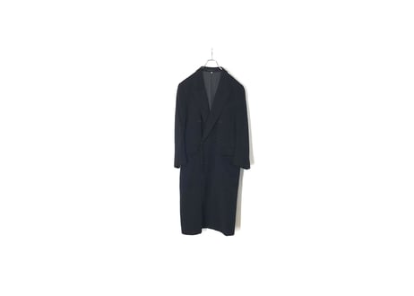 yves saint laurent double chesterfield coat
