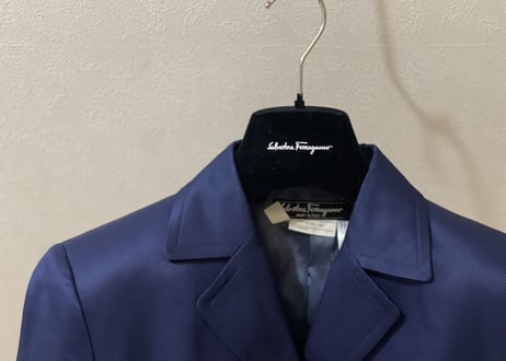 salvatore ferragamo silk jacket