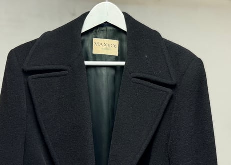 max & co cashmere belted coat