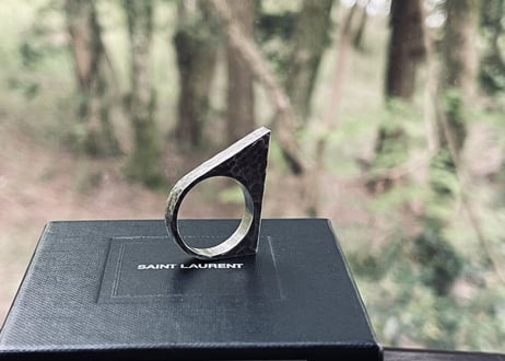 saint laurent paris 2021ss ring dead stock