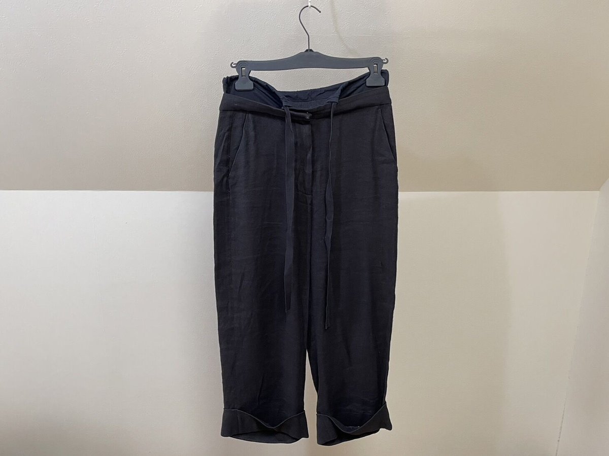 mm6 maison margiela linen wide pants | weekend 