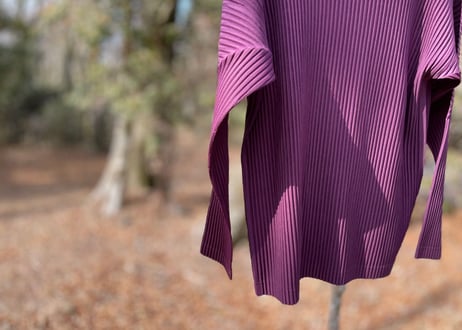 homme plisse issey miyake pleats shirt dead stock