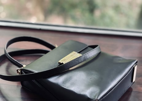 salvatore ferragamo leather bag