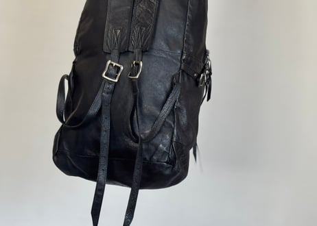 ren leather back pack