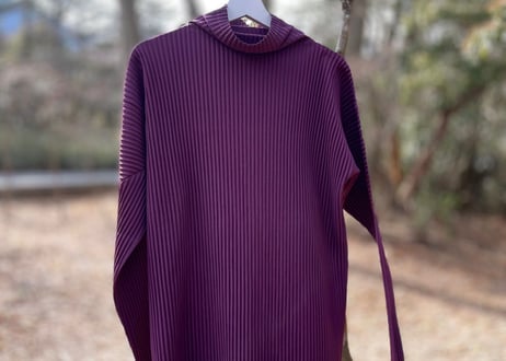 homme plisse issey miyake pleats shirt dead stock