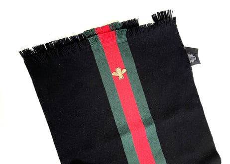 2020aw gucci cashmere muffler dead stock