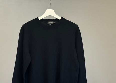 giorgio armani knit black