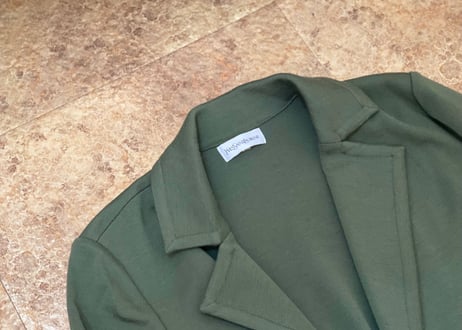 yves saint laurent double jacket green