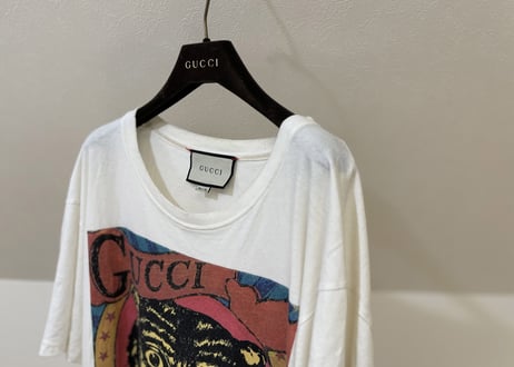 gucci tiger logo shirt