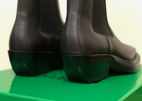 bottega veneta 2020aw heel boots dead stock 42 dark brown