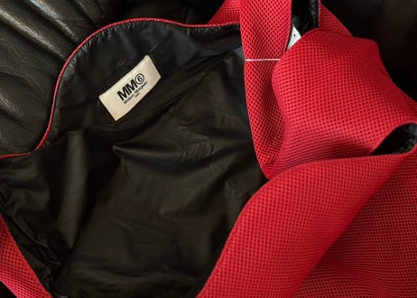 mm6 japanese bag red dead stock