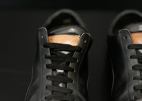 louis vuitton leather sneakers