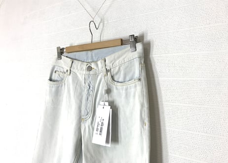 2019ss maison margiela bleach denim dead stock