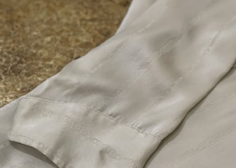 celine silk shirt
