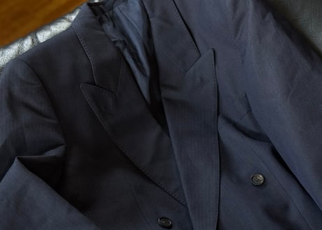 burberry double set up suit