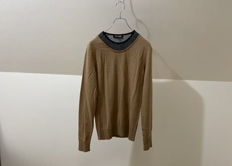 raf simons switch knit