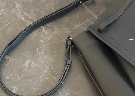 maison margiela leather shoulder bag
