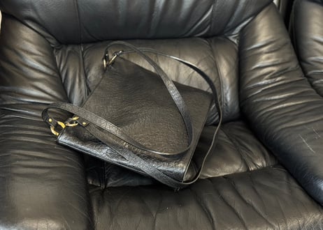 yves sant laurent leather bag